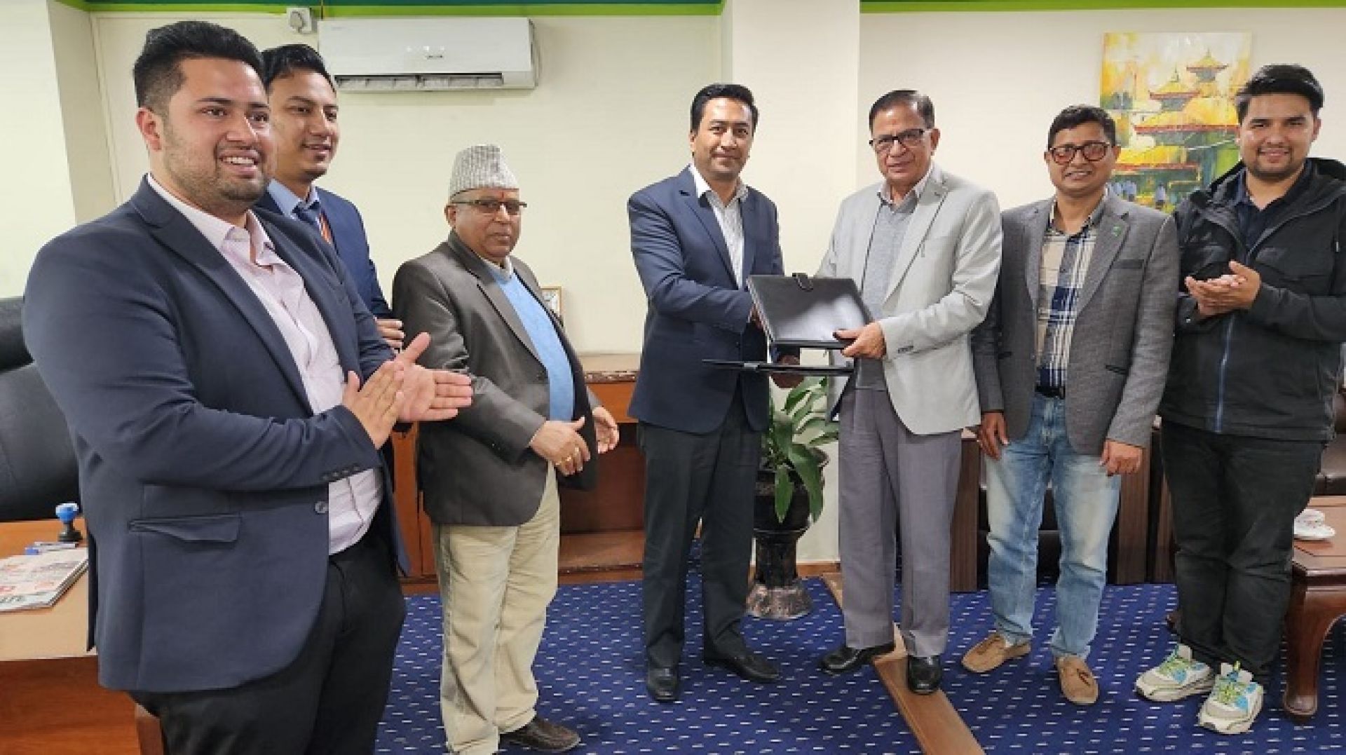 शिवशंकर इनभेष्टमेन्टलाई कर्पाेरेट एडभाइजरी सेवा दिँदै एलएस क्यापिटल